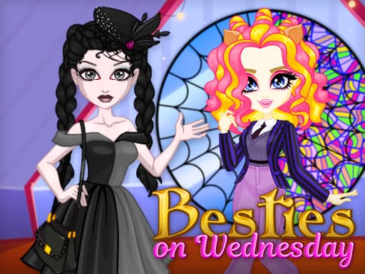Besties on Wednesday游戏截图 - girls - 免费在线游戏