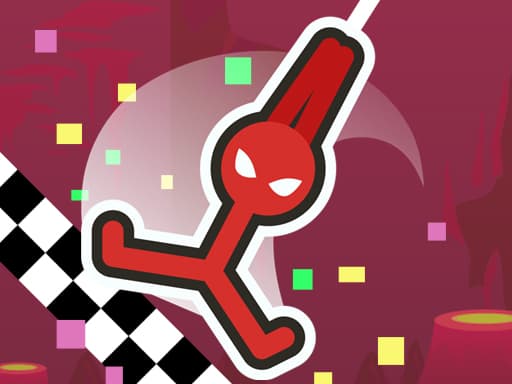 Super Stickman Hook game screenshot - hypercasual - Free online game