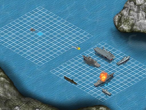 Battleship War Multiplayer game screenshot - multiplayer - Free online game