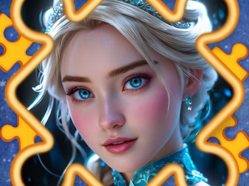 Captura de pantalla del juego Incredible Princesses and Villains Puzzle - puzzles - Juego gratuito en línea