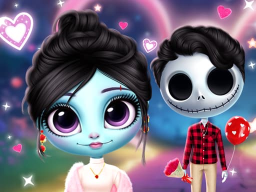 Nightmare Couple Eternal Love game screenshot - girls - Free online game