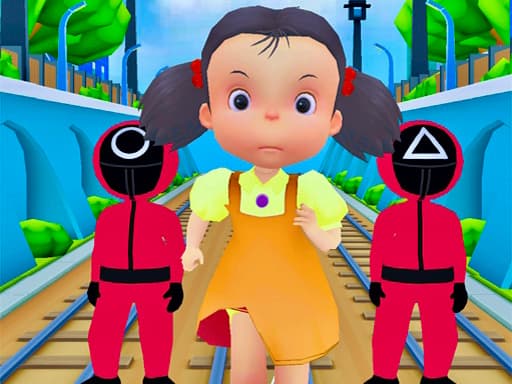 Subway Squid Game 3D - Subway Runner game screenshot - 3d - Free online game