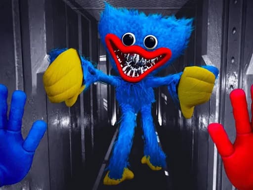 Captura de pantalla del juego Scary Huggy Playtime - boys - Juego gratuito en línea