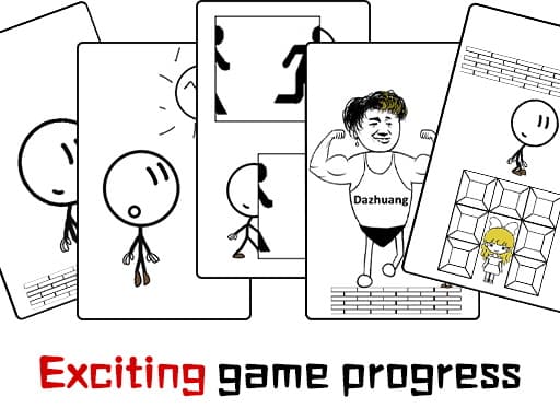 Dont be angry with match man game screenshot - fighting - Free online game