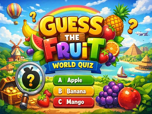 Guess The Fruit World Quiz游戏截图 - puzzles - 免费在线游戏