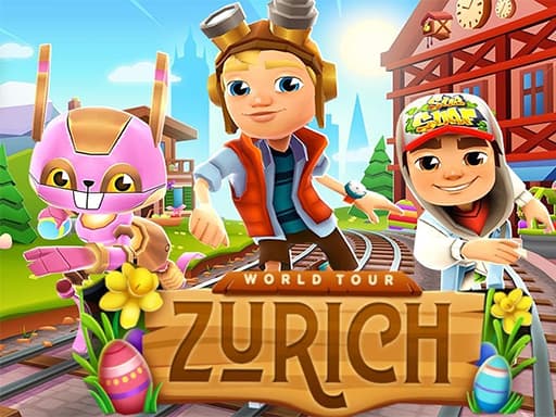 Captura de pantalla del juego Subway Surfer Zurich - arcade - Juego gratuito en línea