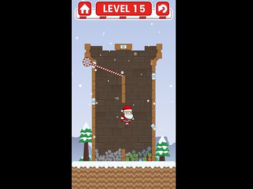 Captura de pantalla del juego Santa Rescue - racing - Juego gratuito en línea