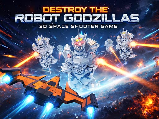 Destroy Godzillas: 3D Shooter game screenshot - action - Free online game