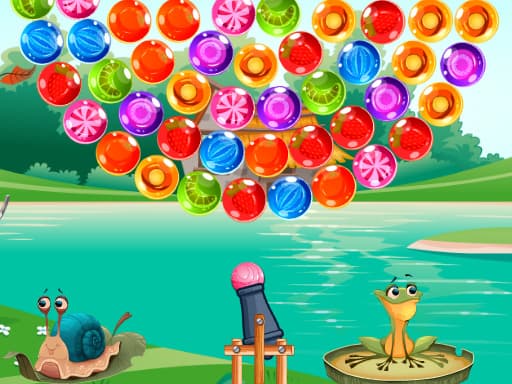 Captura de pantalla del juego Bubble Carousel - puzzles - Juego gratuito en línea