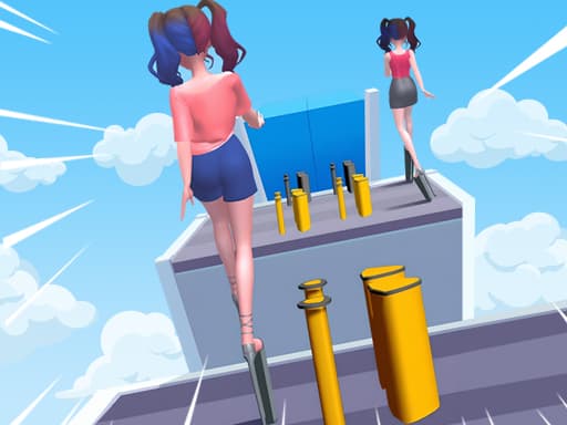 High Heels Collect Run game screenshot - racing - Free online game
