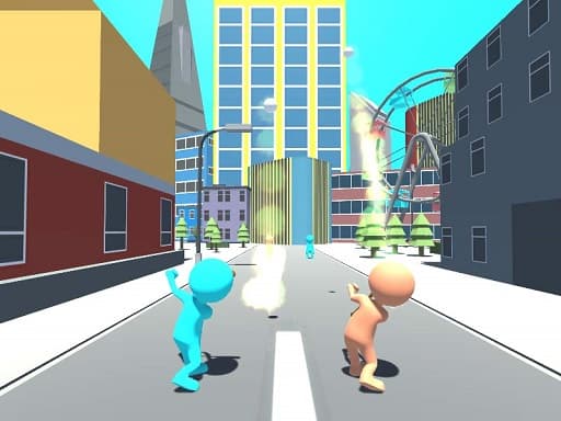 Captura de pantalla del juego Homer City Game 3D - sports - Juego gratuito en línea