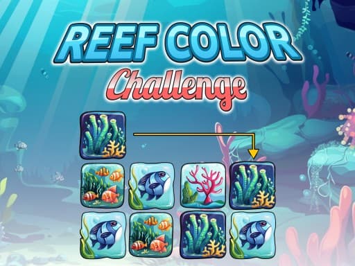 Reef Color Challenge游戏截图 - puzzles - 免费在线游戏