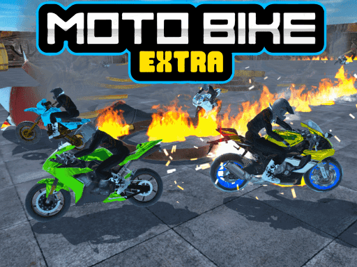 Moto Bike Extra game screenshot - racing - Free online game