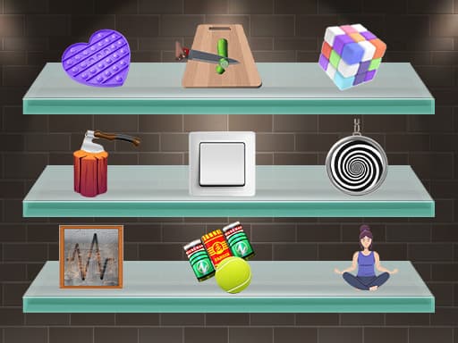 Anti Stress Planet Games game screenshot - puzzles - Free online game