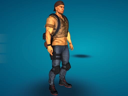 Captura de pantalla del juego Poppy Survival Shooting  Driver - shooting - Juego gratuito en línea