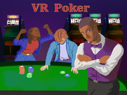 VR Poker game screenshot - sports - Free online game