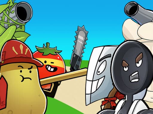 Food Castle Tower Defense game screenshot - arcade - Free online game