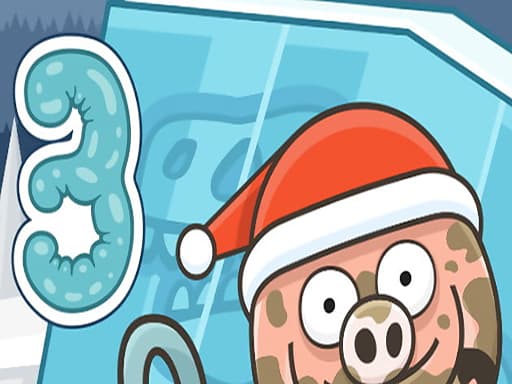 Piggy In The Puddle Christmas V3游戏截图 - arcade - 免费在线游戏