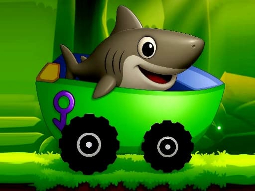 Captura de pantalla del juego Tralalero Tralala Jeep Adventure - racing - Juego gratuito en línea