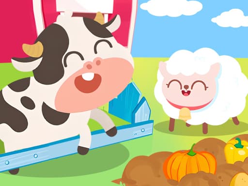 Children Happy Farm DuDu游戏截图 - hypercasual - 免费在线游戏