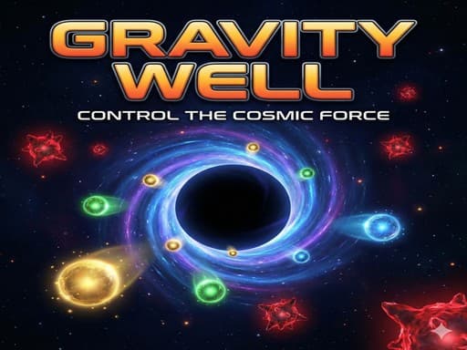 Captura de pantalla del juego Gravity Well - arcade - Juego gratuito en línea