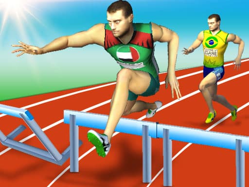 Hurdles Heroes game screenshot - sports - Free online game
