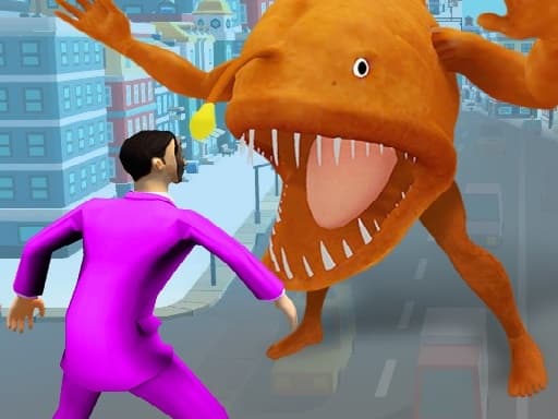 Home Rush The Fish Fight game screenshot - action - Free online game