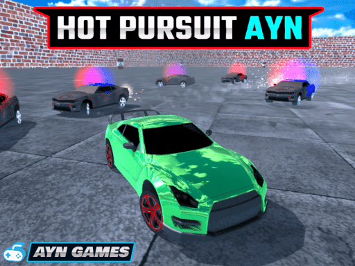 Captura de pantalla del juego Hot Pursuit Ayn - racing - Juego gratuito en línea
