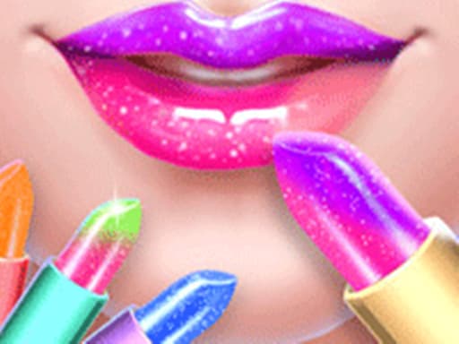 Captura de pantalla del juego Fashion Lip Art Salon - girls - Juego gratuito en línea