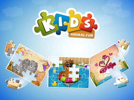 Kids: Animal Fun游戏截图 - puzzles - 免费在线游戏