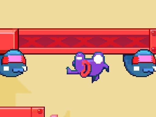 Captura de pantalla del juego Frogy Ninja 2D - arcade - Juego gratuito en línea