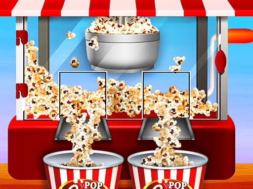 Caramel Popcorn Maker Factory : Crunchy Pop Corn game screenshot - cooking - Free online game