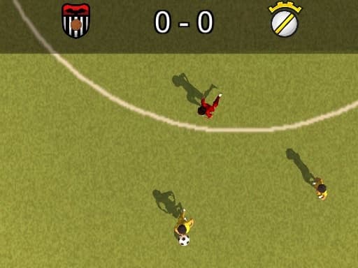 European Football game screenshot - soccer - Free online game