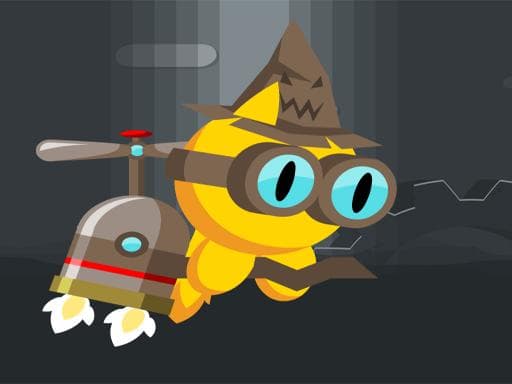 FlapCat Halloween game screenshot - hypercasual - Free online game