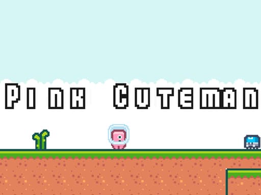 Pink Cuteman游戏截图 - arcade - 免费在线游戏