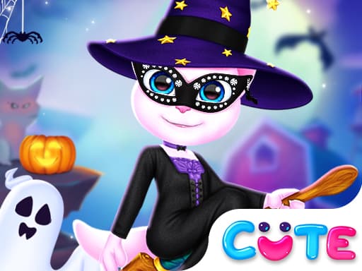 Cat Girl Halloween Preparation game screenshot - girls - Free online game