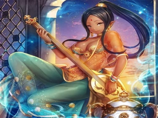 Arabian Anime Dress Up Styles game screenshot - girls - Free online game