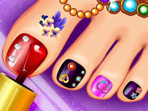 Pedicure Nail Salon game screenshot - girls - Free online game