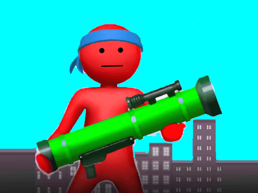 Captura de pantalla del juego Bazooka Hyper - hypercasual - Juego gratuito en línea