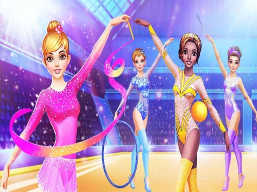 Captura de pantalla del juego Gymnastics Dress Up Game - sports - Juego gratuito en línea