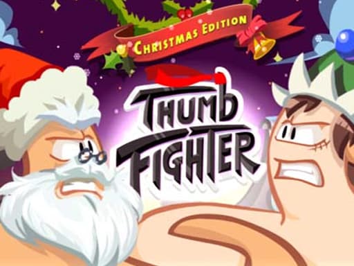 Captura de pantalla del juego Thumb Fighter - Christmas Edition - hypercasual - Juego gratuito en línea