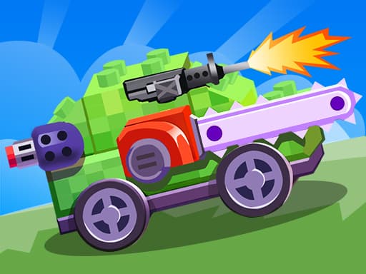 TankCraft War Tank Battles game screenshot - racing - Free online game