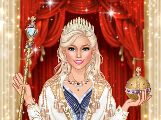Royal Dress Up Queen Fashion Game for Girl game screenshot - girls - Free online game