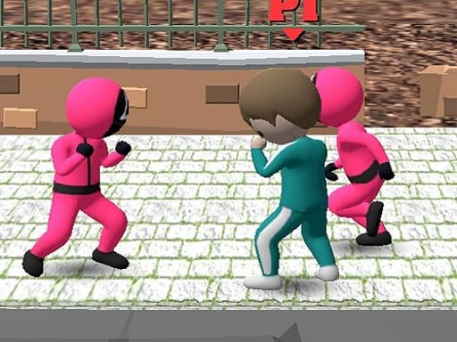 Squid Game Multiplayer Fighting游戏截图 - multiplayer - 免费在线游戏