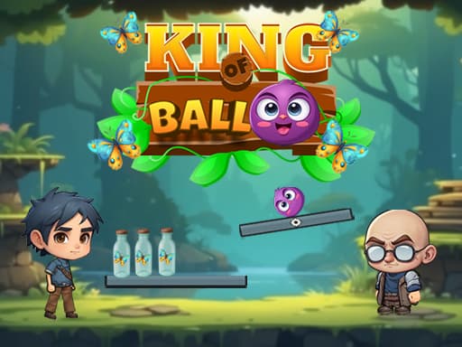 Captura de pantalla del juego King of Ball - hypercasual - Juego gratuito en línea