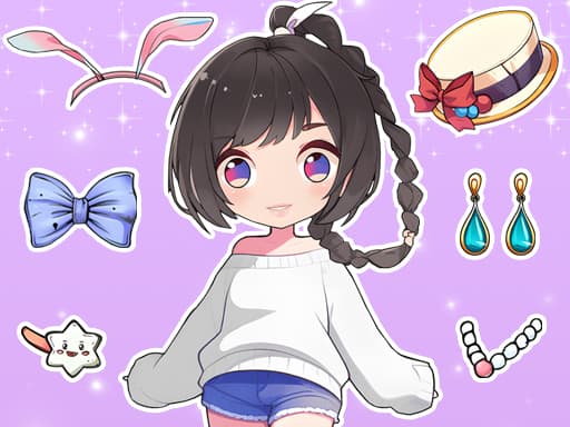 Princess Doll Dress Up Beauty game screenshot - hypercasual - Free online game