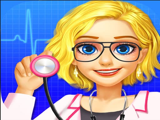 Become a Nurse-3 game screenshot - girls - Free online game