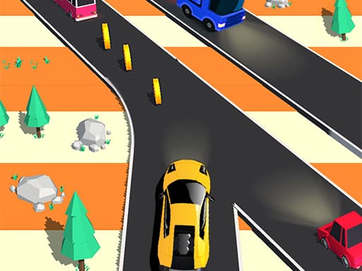 Traffic Car Run 2D : Car games游戏截图 - racing - 免费在线游戏