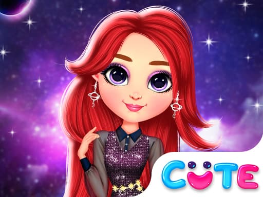 Rainbow Girls Space Core Aesthetic游戏截图 - girls - 免费在线游戏