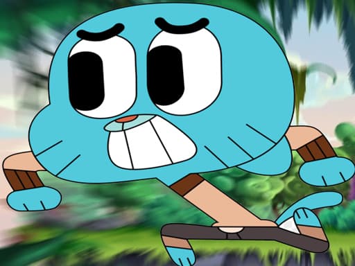 Captura de pantalla del juego Gumball Jump adventure - adventure - Juego gratuito en línea